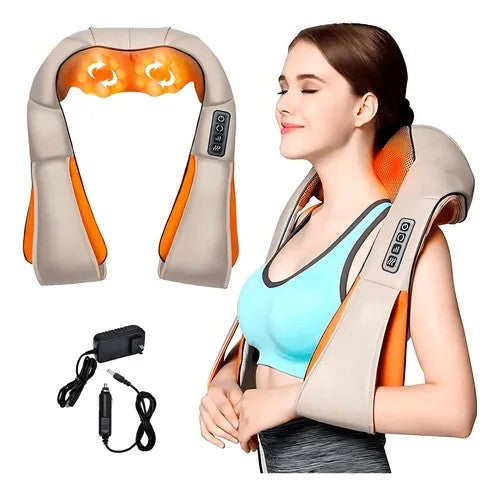 Masajeador eléctrico de cuello y espalda