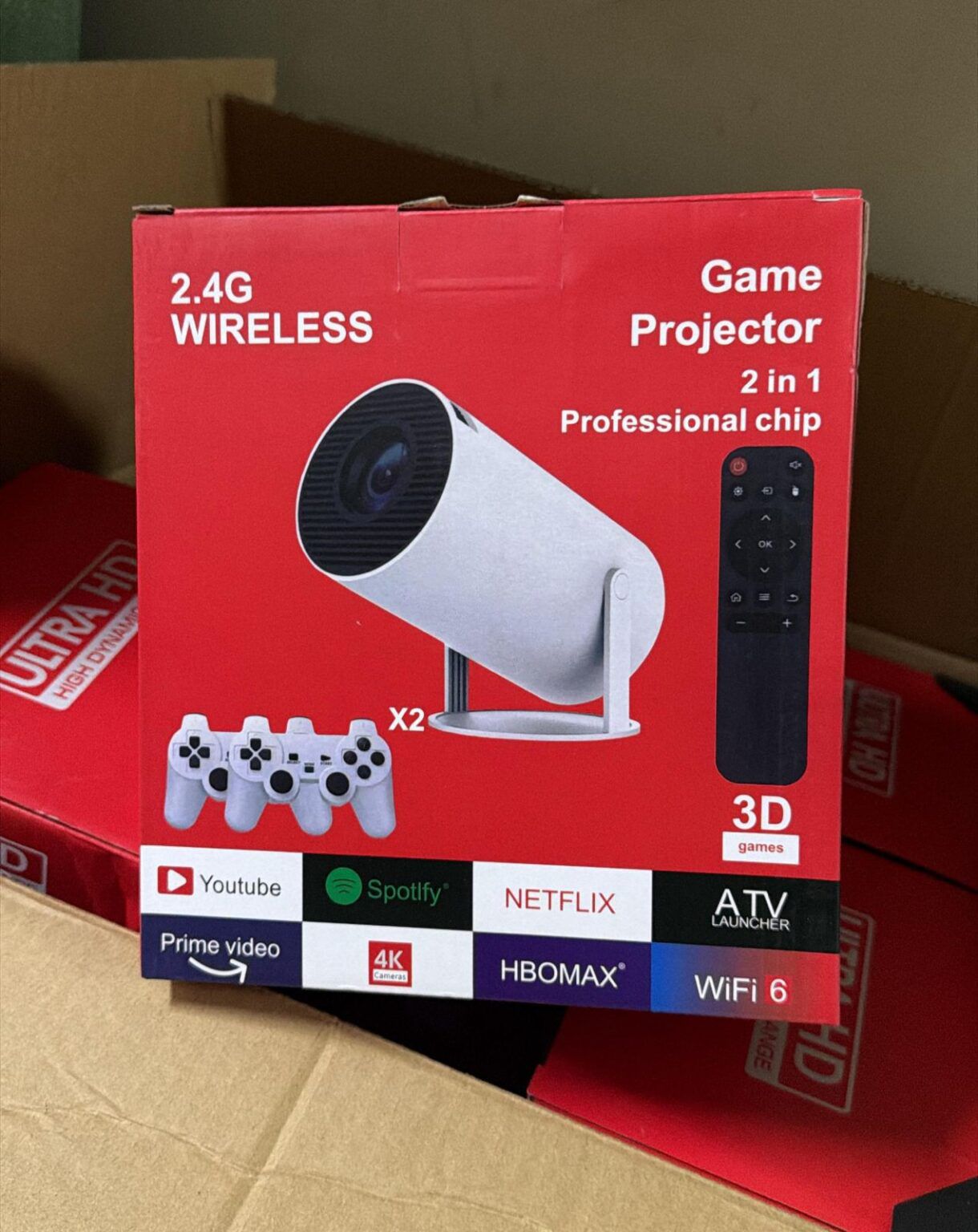 PROYECTOR HY300 CON JUEGOS