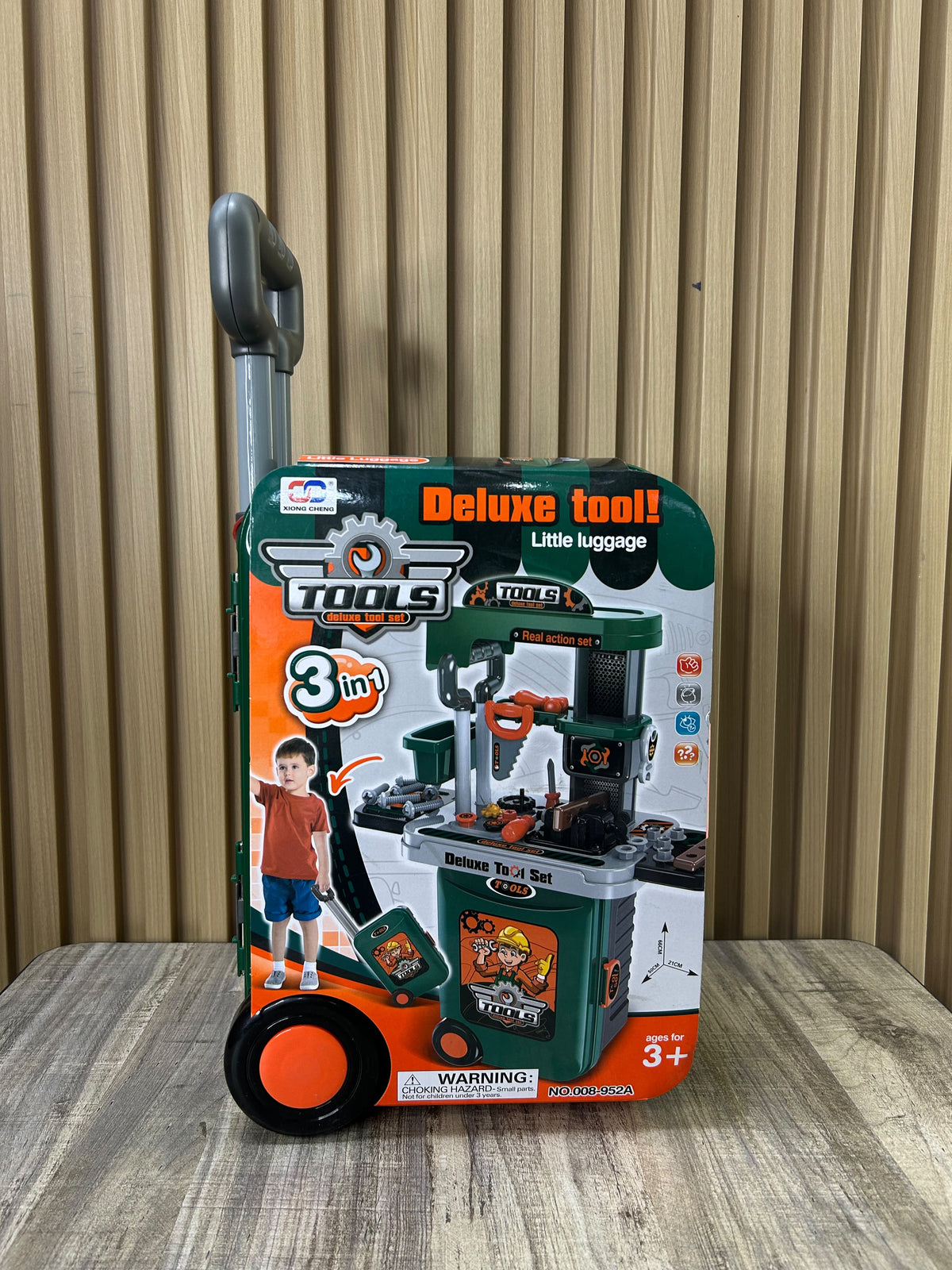 🔧🧰 MALETA DE HERRAMIENTAS 3 EN 1 👦❤️