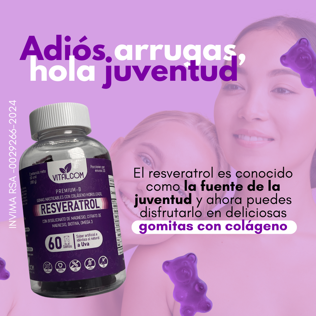 Gomitas de Resveratrol
