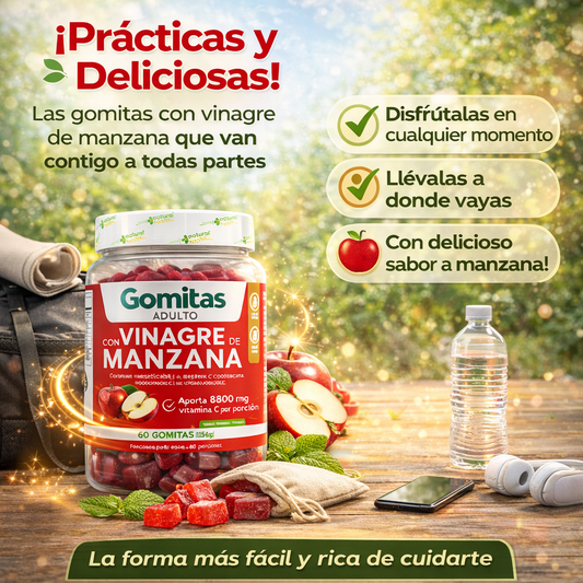 Gomitas de Vinagre de Manzana