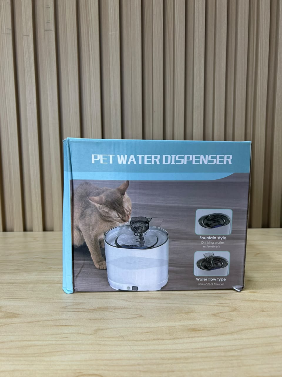 🐱💧 FUENTE PARA GATO