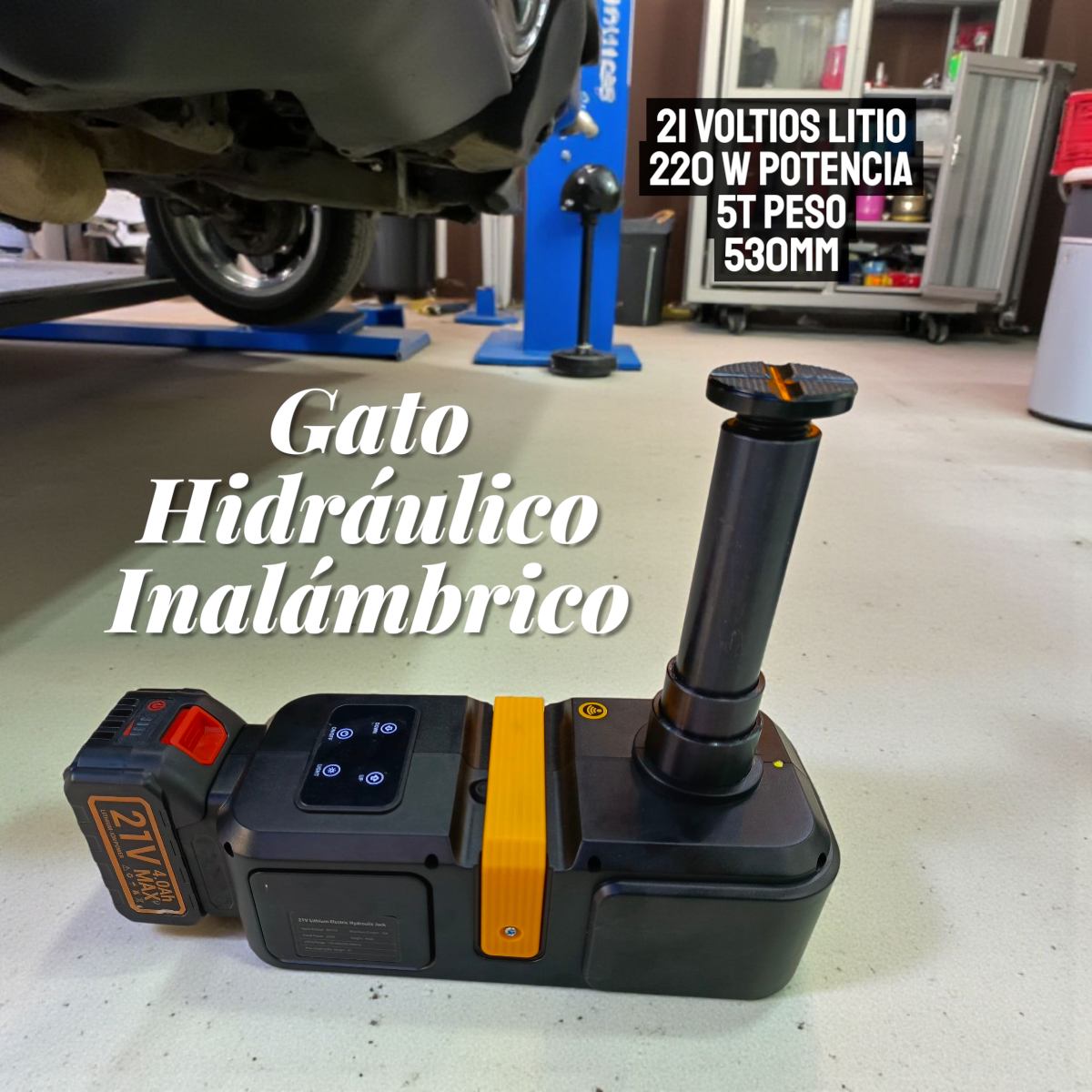 GATO HIDRÁULICO INALÁMBRICO