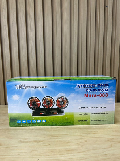 VENTILADOR PARA CARRO X3