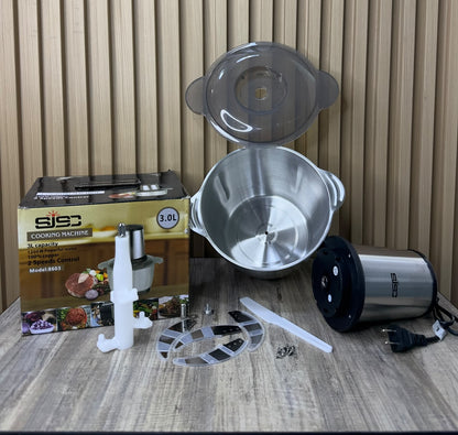 🥩🥕 Picatodo eléctrico 3 litros