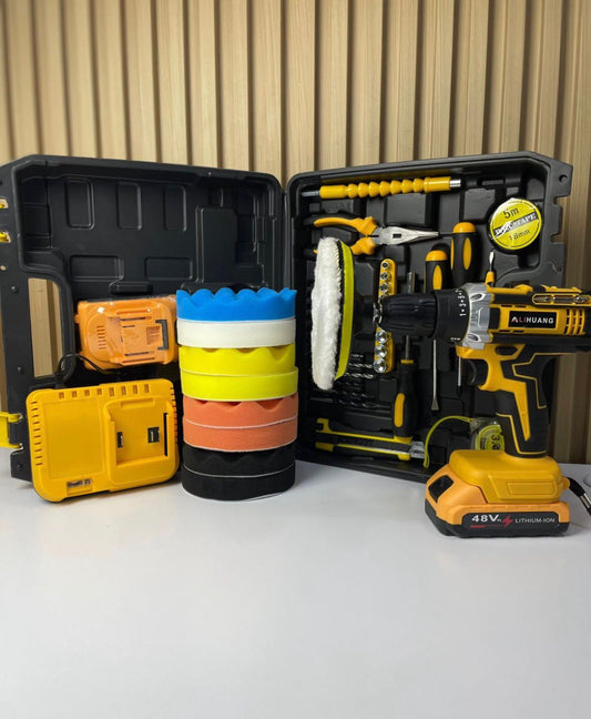 Kit de Taladro + Kit Polichador
