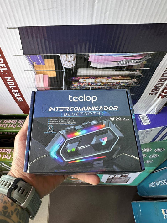 Intercomunicador para moto Y20 MAX