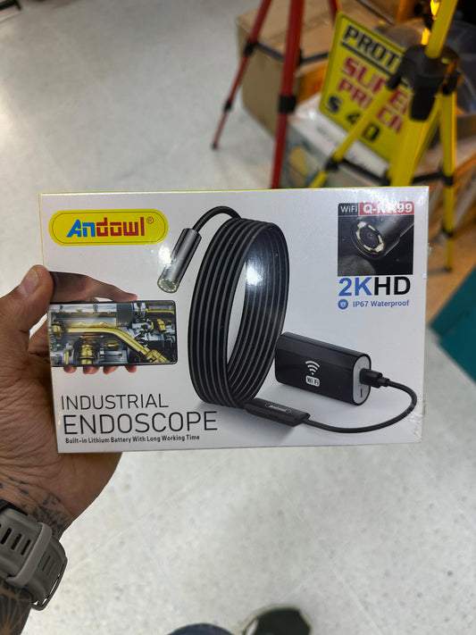 🔍⚙️ Endoscopio Industrial WiFi 2K HD ⚙️🔍