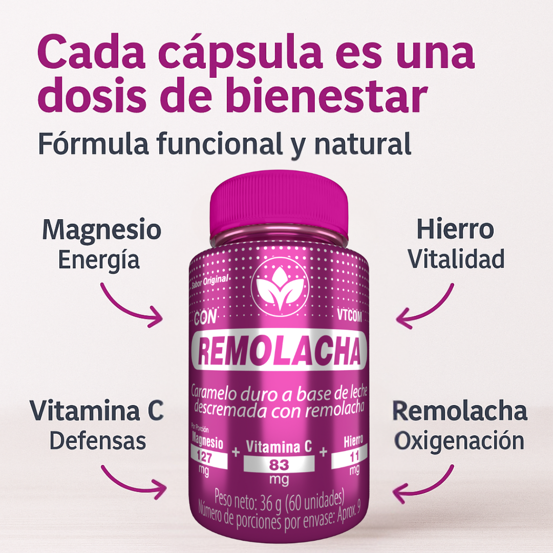 Cápsulas de Remolacha