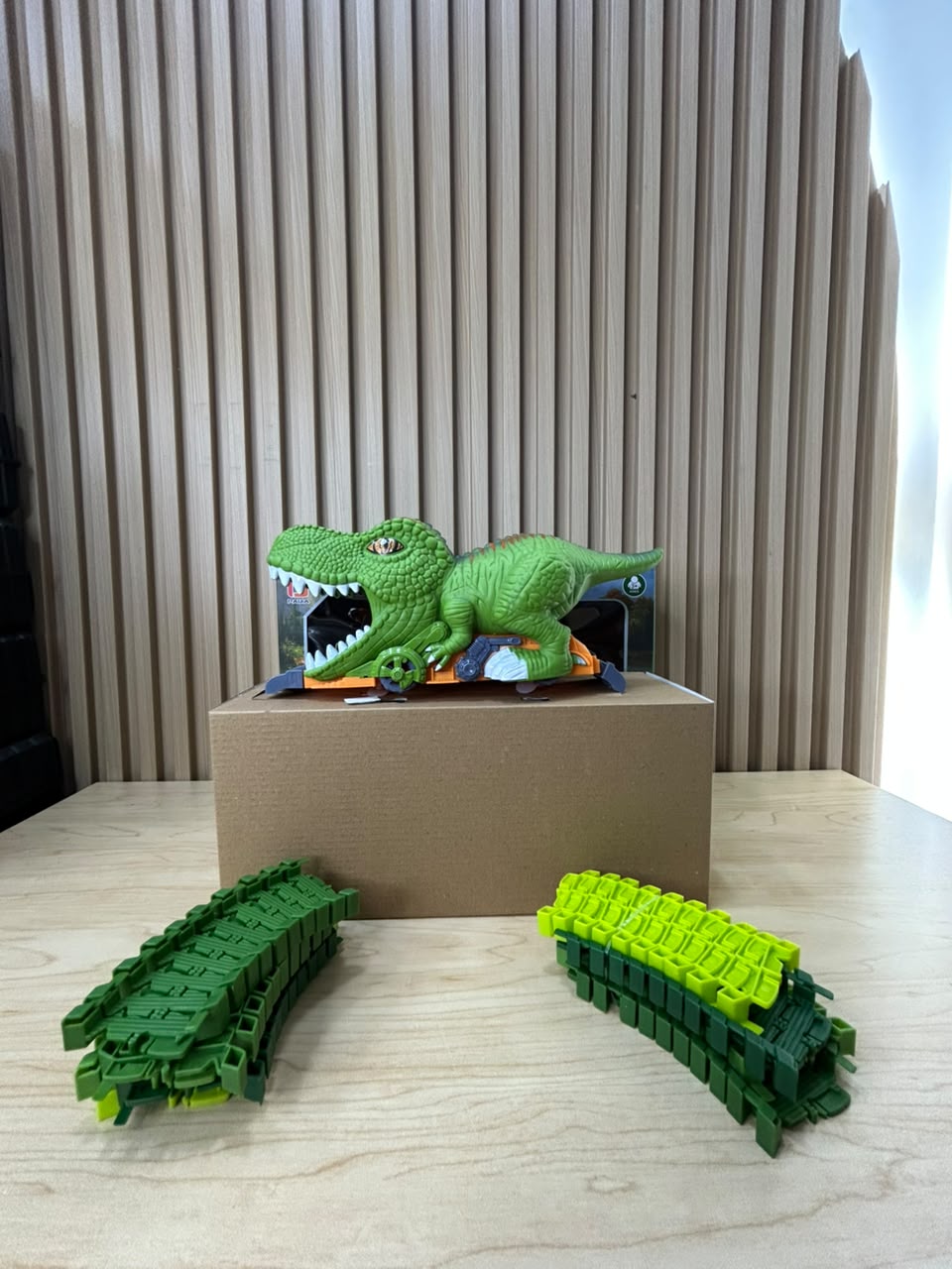 ¡PISTA DINOSAURIO 101 PCS! 🏎️🦖