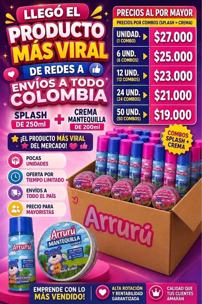 🌸 SPLASH + MANTEQUILLA CORPORAL 🧴