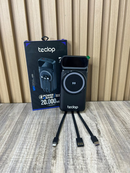 POWER BANK 7 EN 1 – 20.000 mAh ⚡🔋