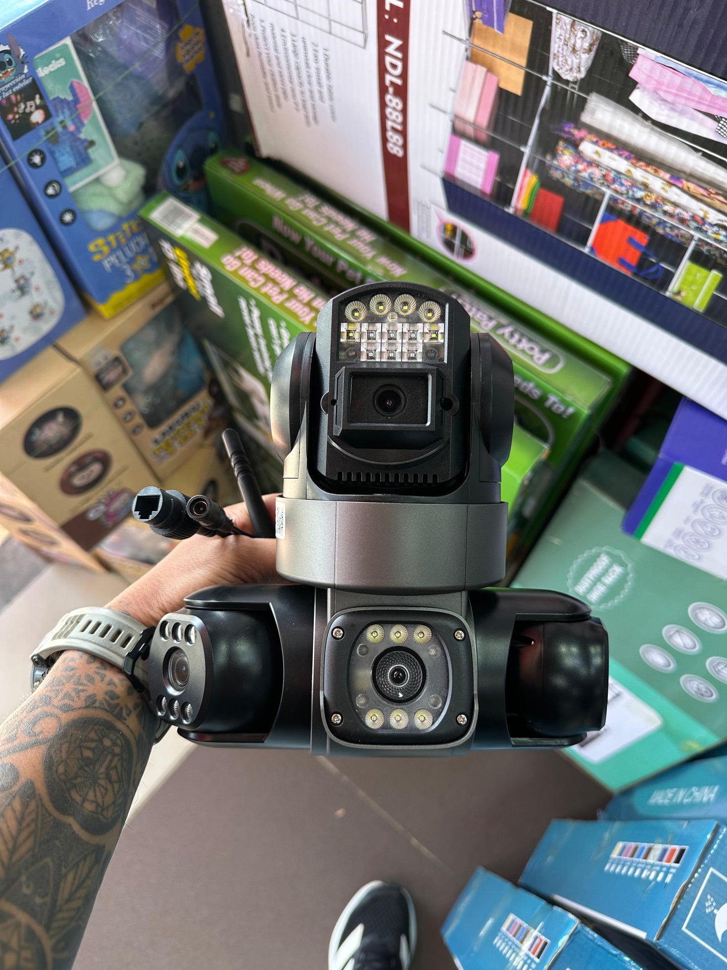 CAMARA DE VIGILANCIA 3 LENTES