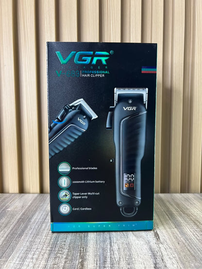 MÁQUINA CORTA PELO VGR 683 ✨