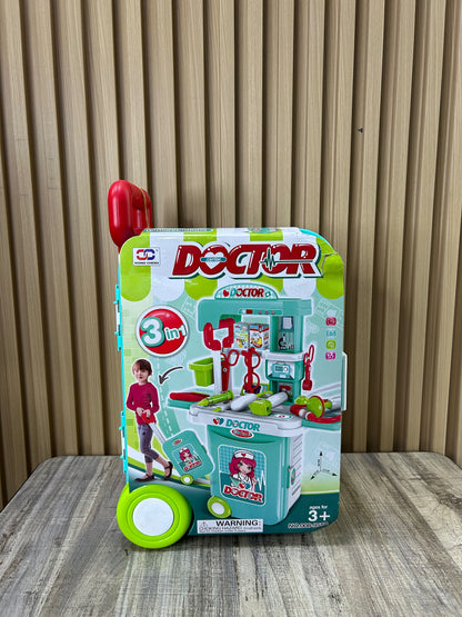 🩺👨‍⚕️ MALETA DE DOCTOR 3 EN 1 ❤️