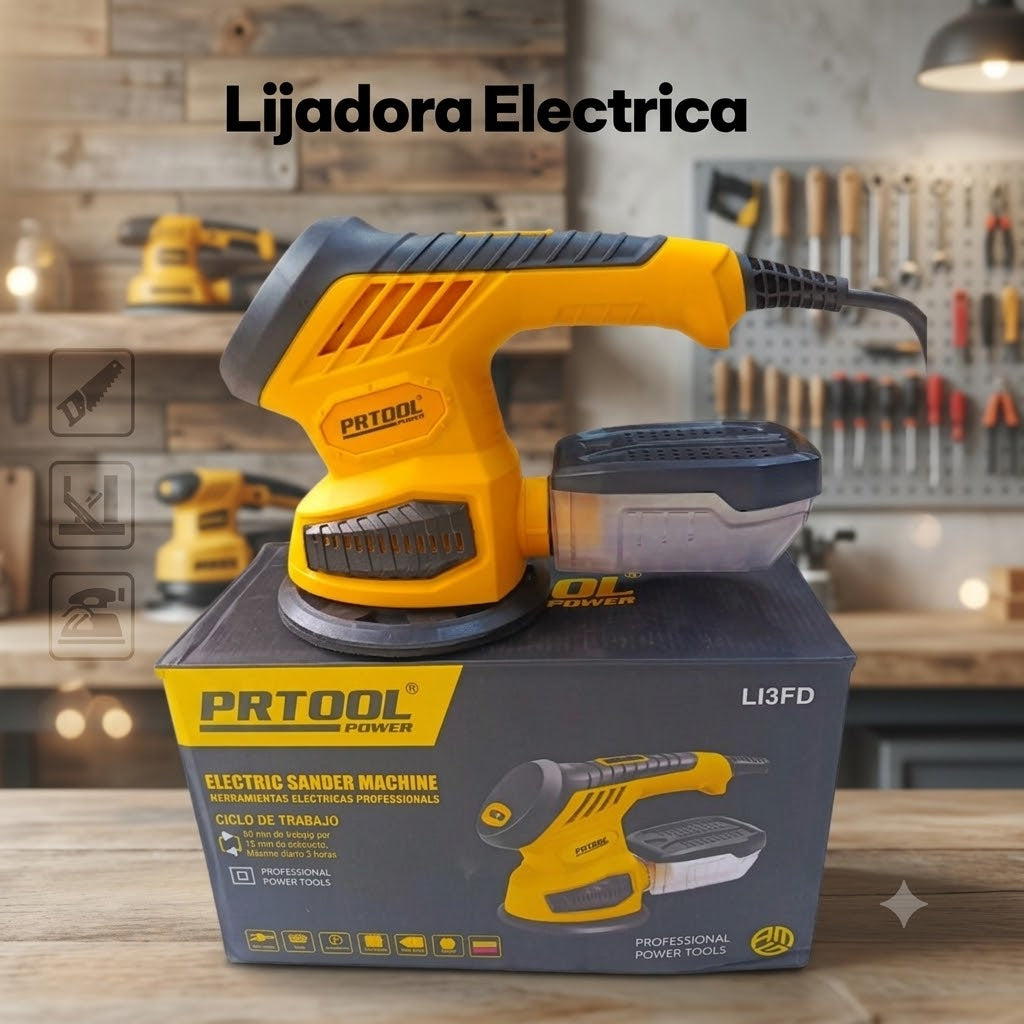 🔧 LIJADORA ELÉCTRICA 260W