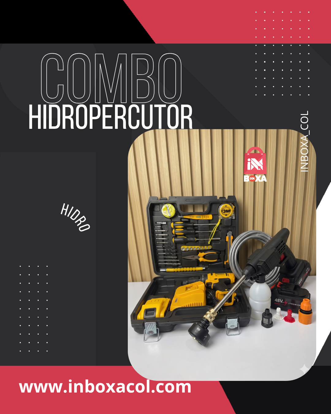 Combo Hidro percutor