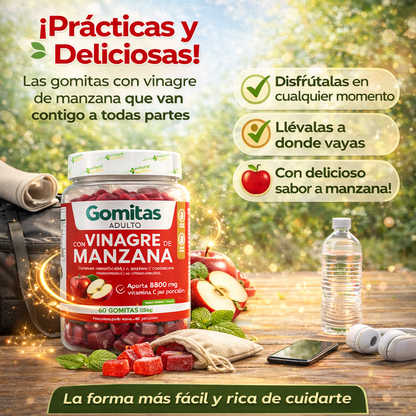 Gomitas de Vinagre de Manzana