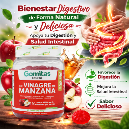 Gomitas de Vinagre de Manzana
