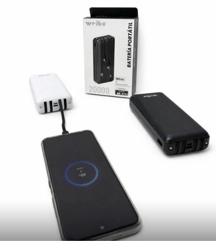 🔋⚡ *Power Bank 20.000 mAh* ⚡🔋