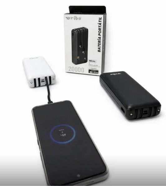 🔋⚡ *Power Bank 20.000 mAh* ⚡🔋