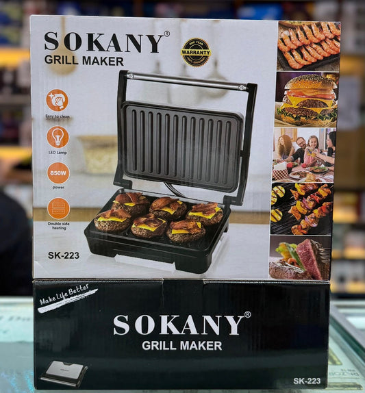 ⚡ PARRILLA ELÉCTRICA SOKANY