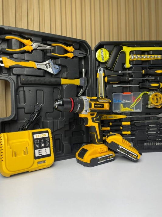 ⚡ Kit de Taladro 813 con Mandril Metálico