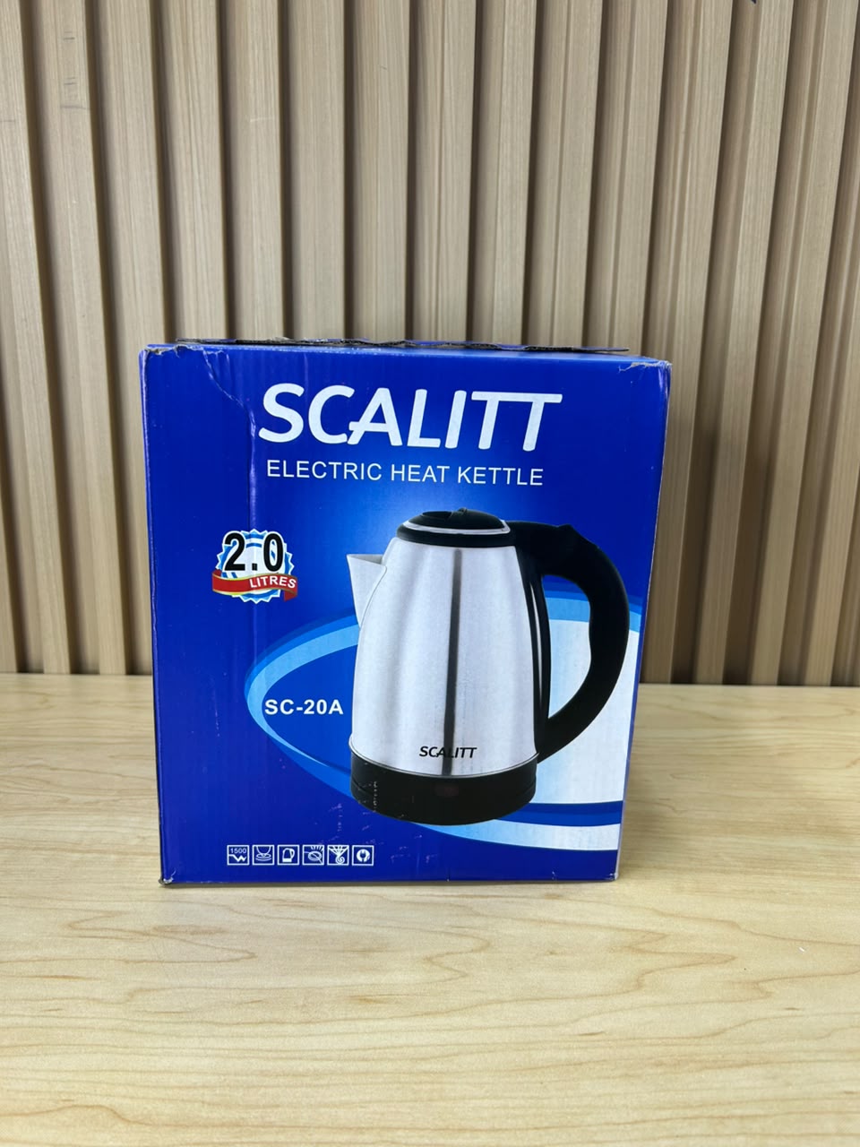 HERVIDOR ELÉCTRICO EN ACERO ☕✨